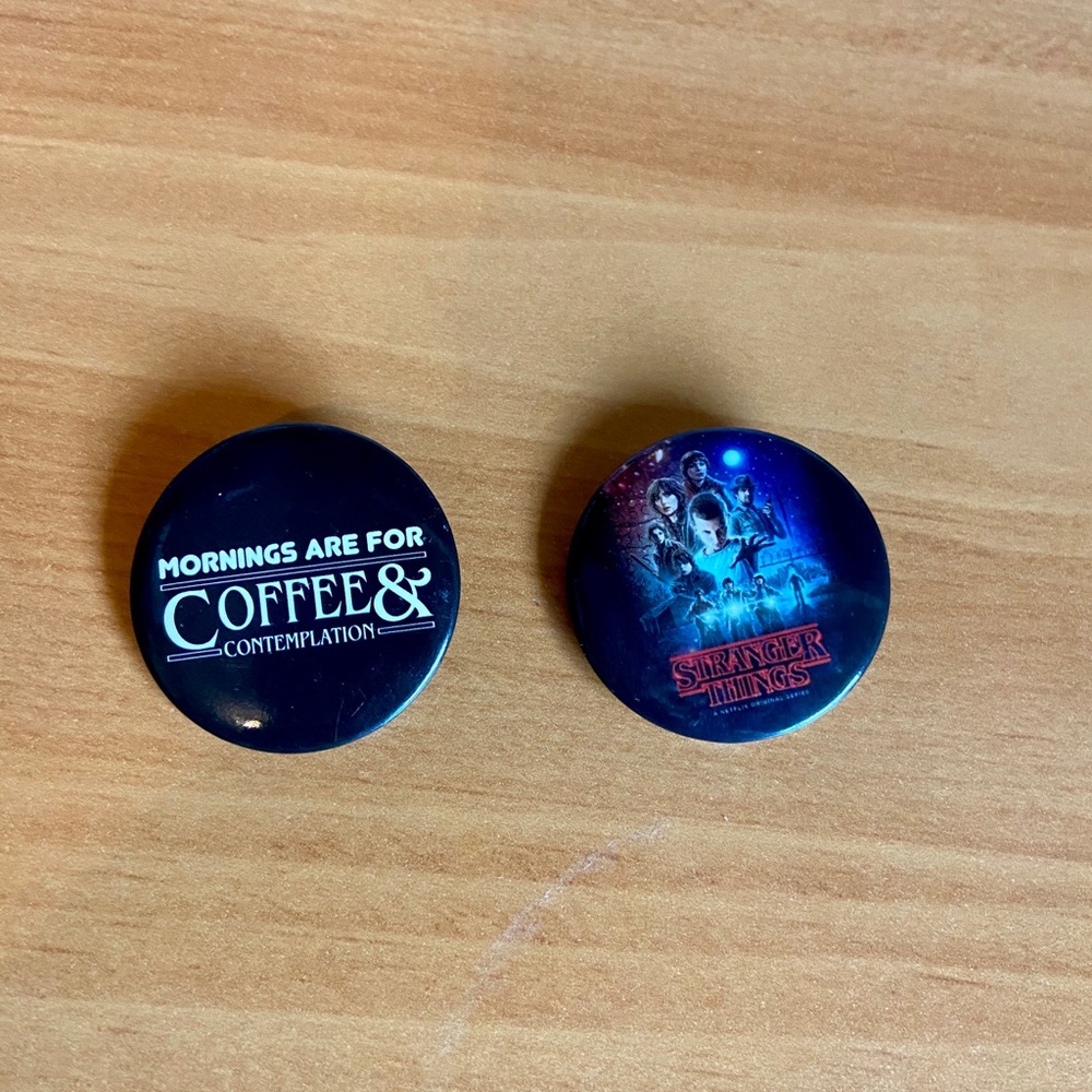 Stranger Things Pins
